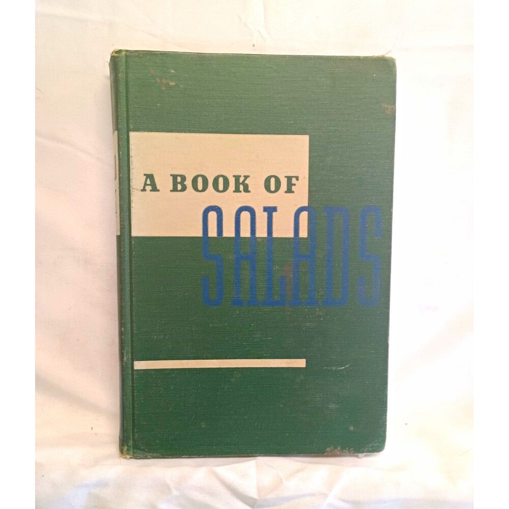 A Book of Salads Arnold Shircliffe 1951 Edgewater Beach Hotel Vintage Cookbook